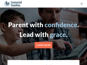 'connectedfamilies.org' screenshot