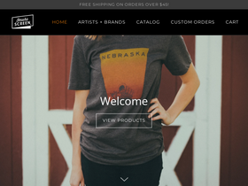 omahascreenco.com homepage screenshot