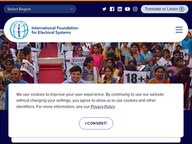 'ifes.org' screenshot