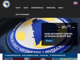 'nfsbih.ba' screenshot