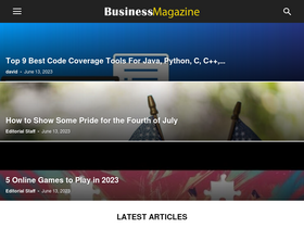 'businessmagazine.org' screenshot