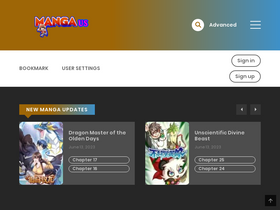 'mangaus.xyz' screenshot