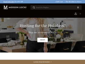 modernlocke.com homepage screenshot