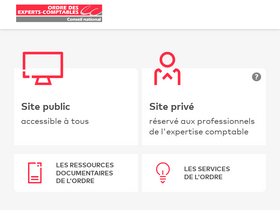 'experts-comptables.org' screenshot