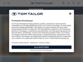'tom-tailor.at' screenshot