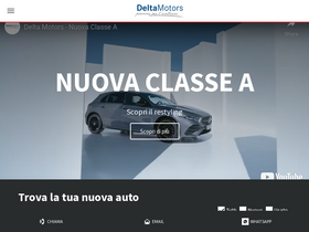 'delta-motors.it' screenshot