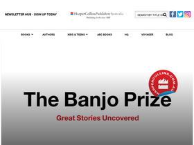 'harpercollins.com.au' screenshot