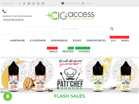 'cig-access-pro.com' screenshot