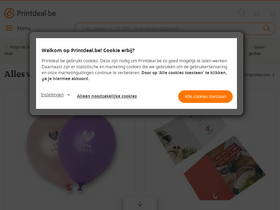 'printdeal.be' screenshot