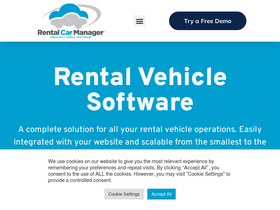 'rentalcarmanager.com' screenshot