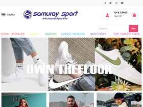 'samuraysport.com' screenshot