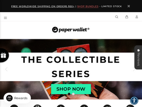 'paperwallet.com' screenshot