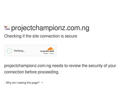 'projectchampionz.com.ng' screenshot