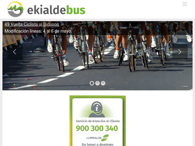 'ekialdebus.eus' screenshot