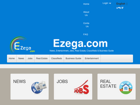 'ezega.com' screenshot