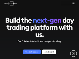 'tradelocker.com' screenshot