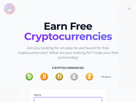 'faucetcrypto.com' screenshot