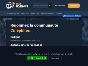 'cinehorizons.net' screenshot