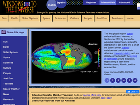 'windows2universe.org' screenshot
