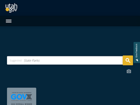 'utah.gov' screenshot