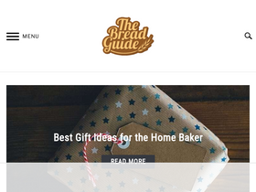 'thebreadguide.com' screenshot