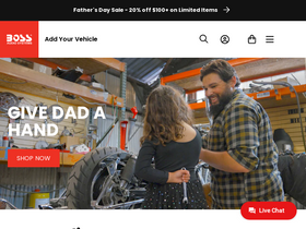 'bossaudio.com' screenshot