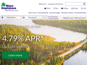 'pri.mayocreditunion.org' screenshot
