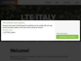 'lteitaly.it' screenshot