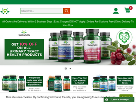 'swansoneurope.com' screenshot