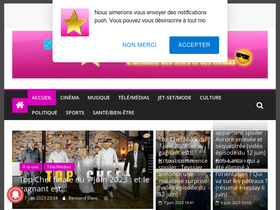 'stars-actu.fr' screenshot