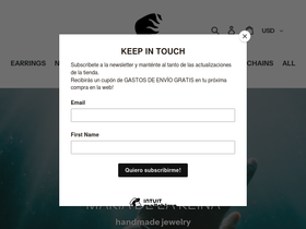 mariadelareina.com homepage screenshot
