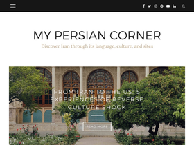 'mypersiancorner.com' screenshot