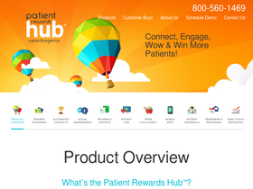'patientrewardshub.com' screenshot