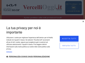 'vercellioggi.it' screenshot