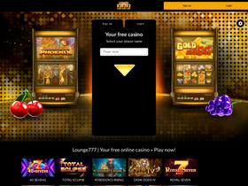 'lounge777.com' screenshot