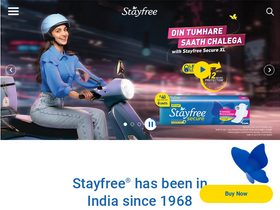 'stayfree.in' screenshot
