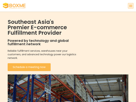 'boxme.asia' screenshot