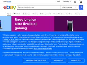 'spaziovenditori.ebay.it' screenshot