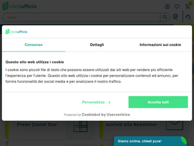'clickufficio.it' screenshot