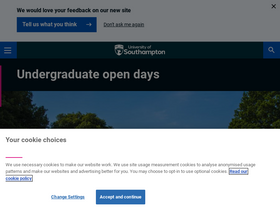 'fepspgrportal.soton.ac.uk' screenshot