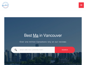 'thebestvancouver.com' screenshot