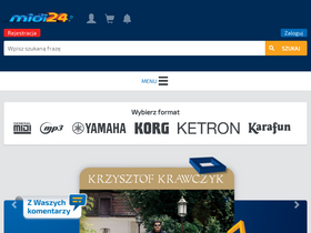 'midi24.pl' screenshot