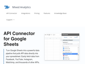'mixedanalytics.com' screenshot