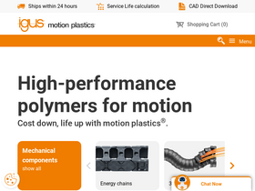 'igus.eu' screenshot