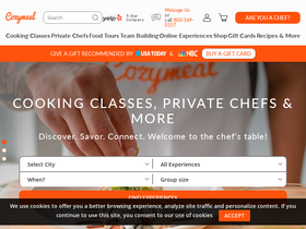'cozymeal.com' screenshot