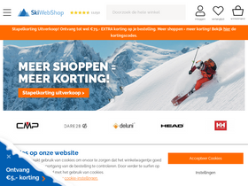 'skiwebshop.nl' screenshot