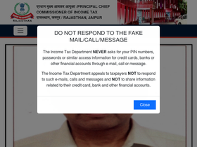 incometaxrajasthan.gov.in Traffic Analytics, Ranking & Audience ...