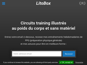 'litobox.com' screenshot