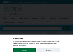 'bathnes.gov.uk' screenshot