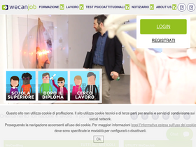 'wecanjob.it' screenshot